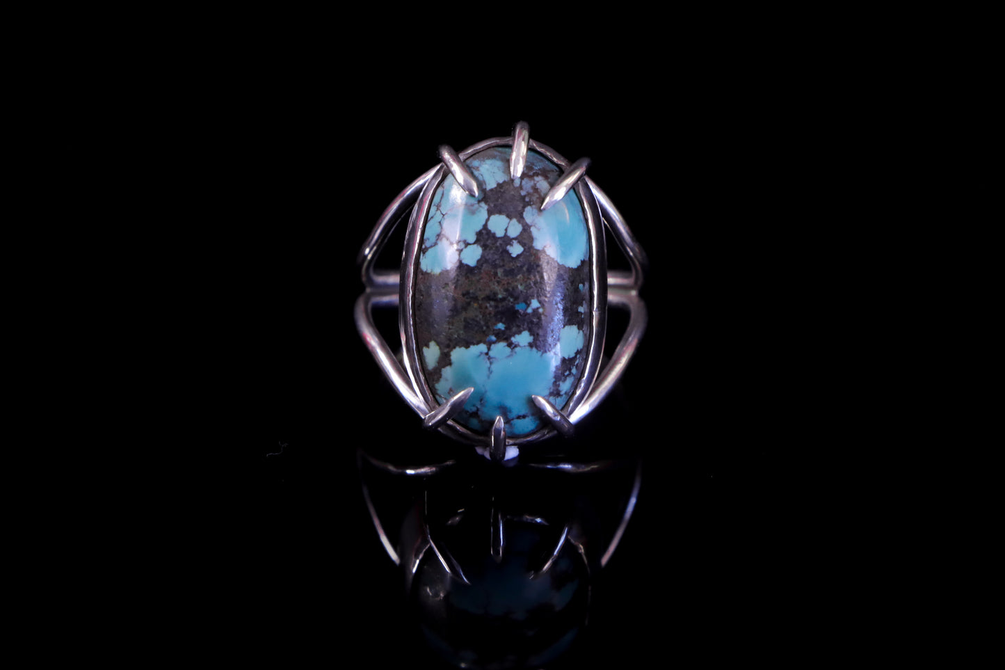 Turquoise Talon Ring