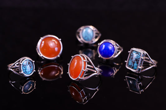 Sterling Silver Cage Ring (Made to Order)