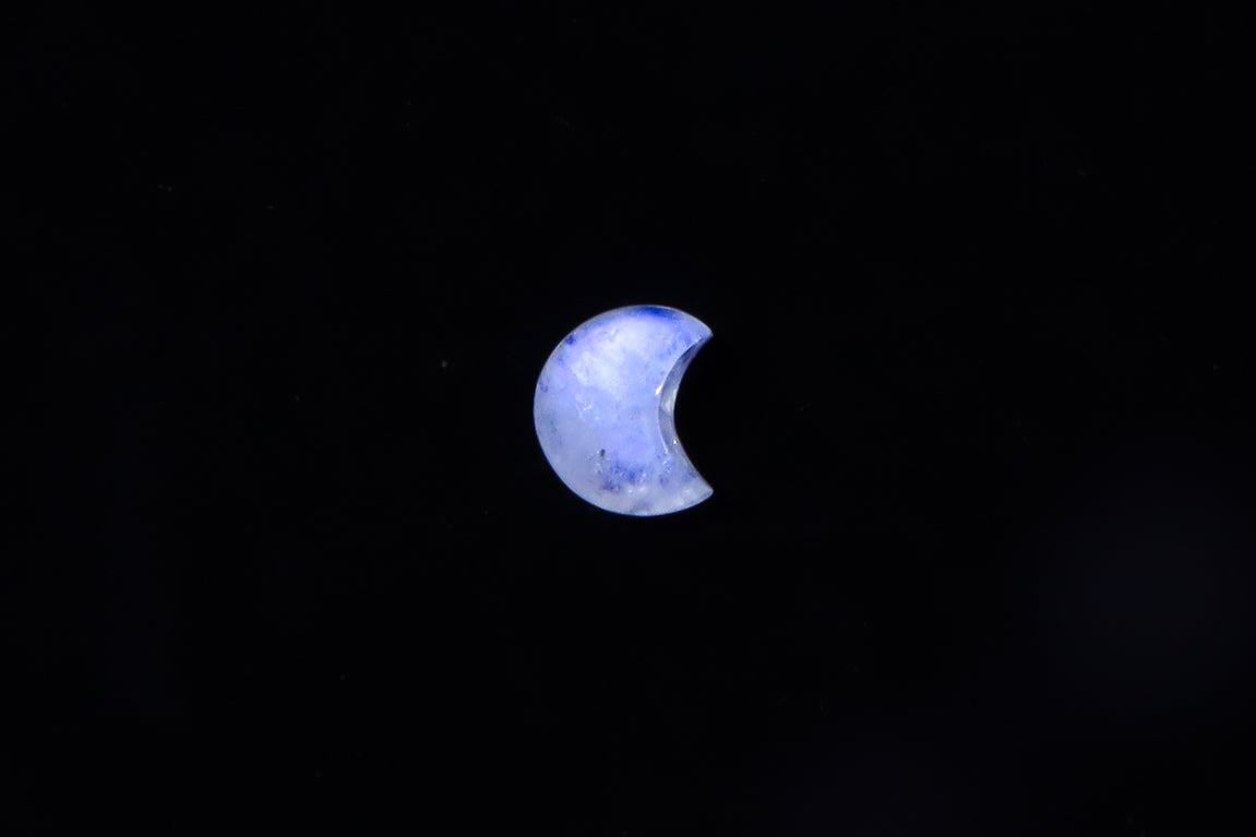 Moonstone Crescent Ring (Made to Order)