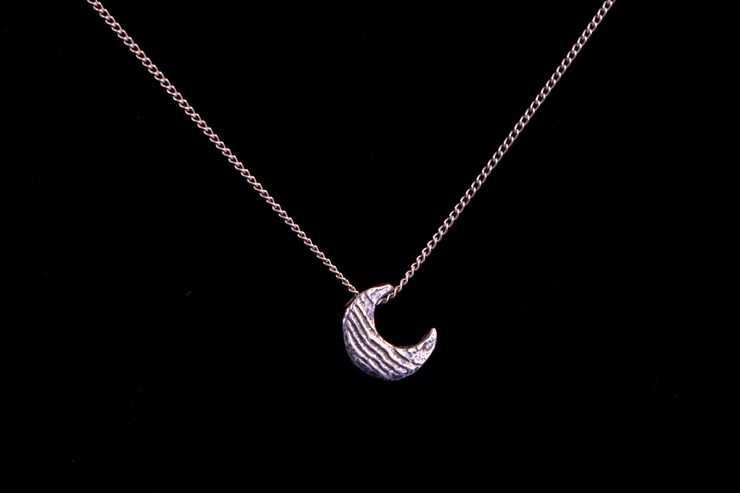 Cuttlefish Crescent Necklace