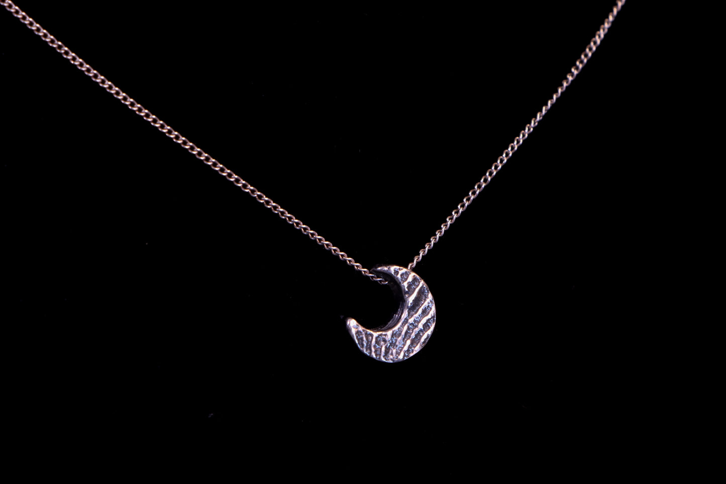 Cuttlefish Crescent Necklace
