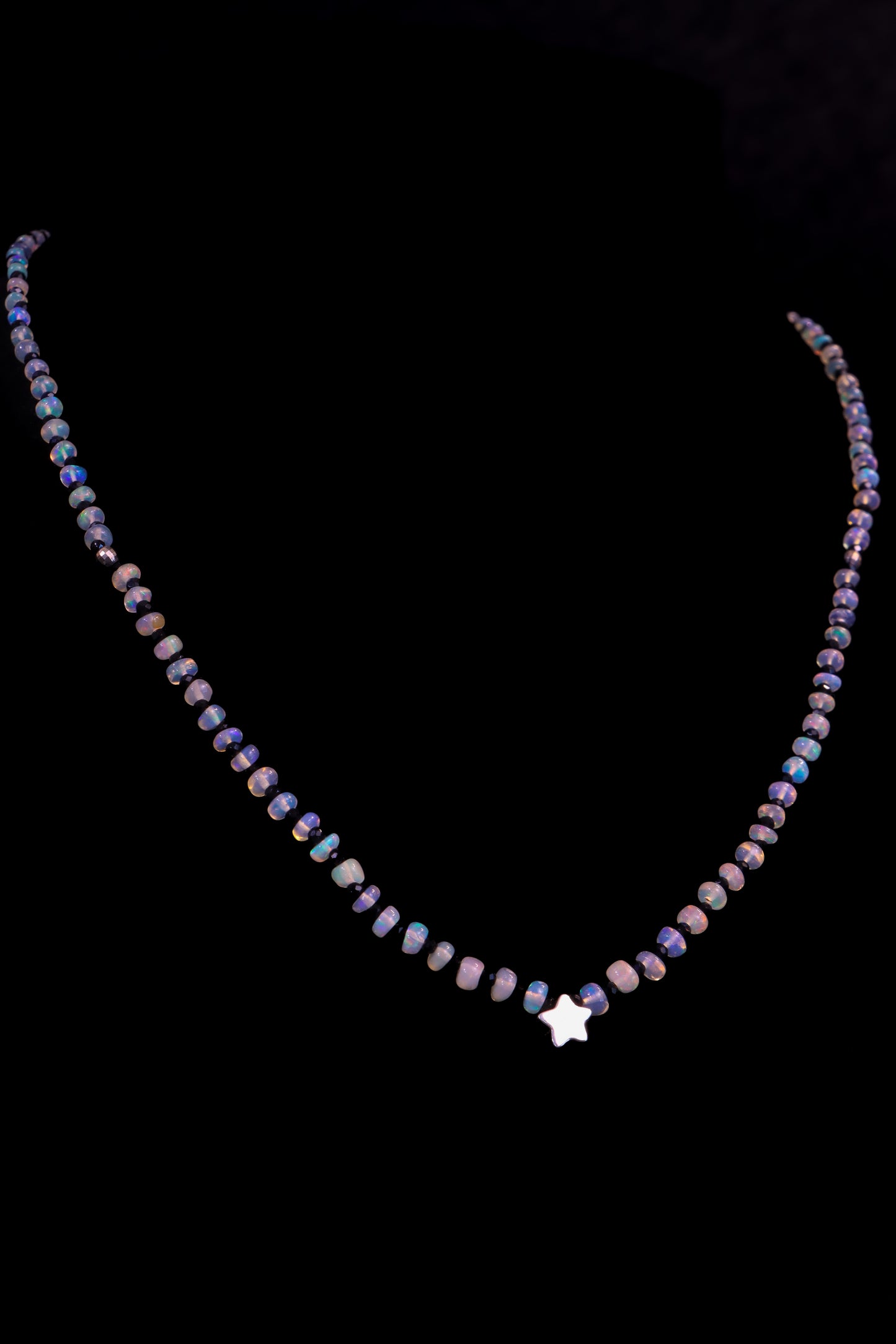 Celeste Beaded Star Necklace