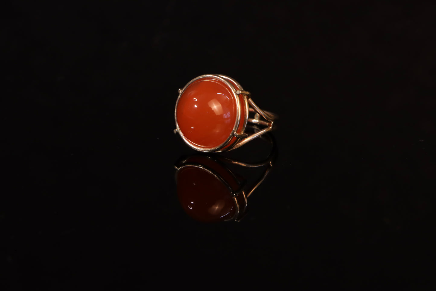 Gold Cage Ring (Made to Order)