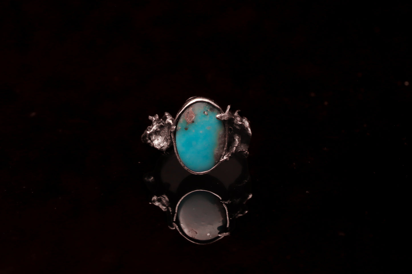 Molten Turquoise Ring