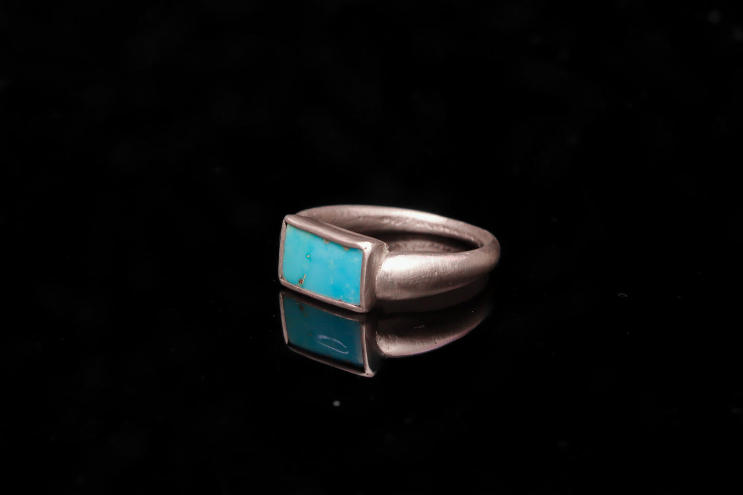 Grace Tapered Turquoise Ring