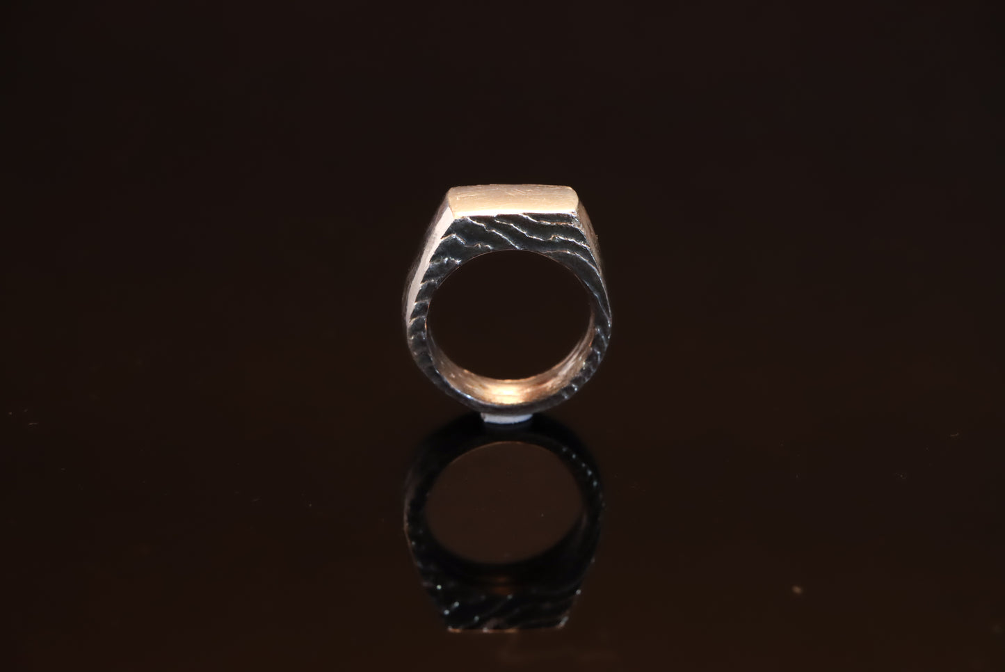 Cuttlefish Large Signet Ring