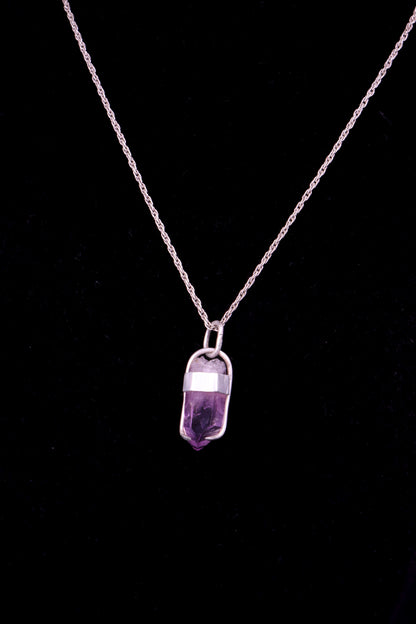 Amethyst Crystal Pendant