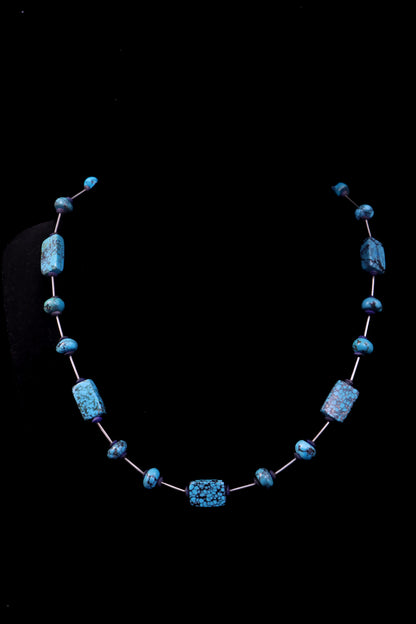 Turquoise Station Necklace