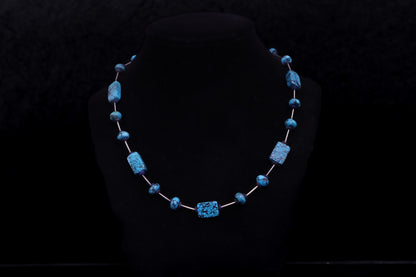 Turquoise Station Necklace