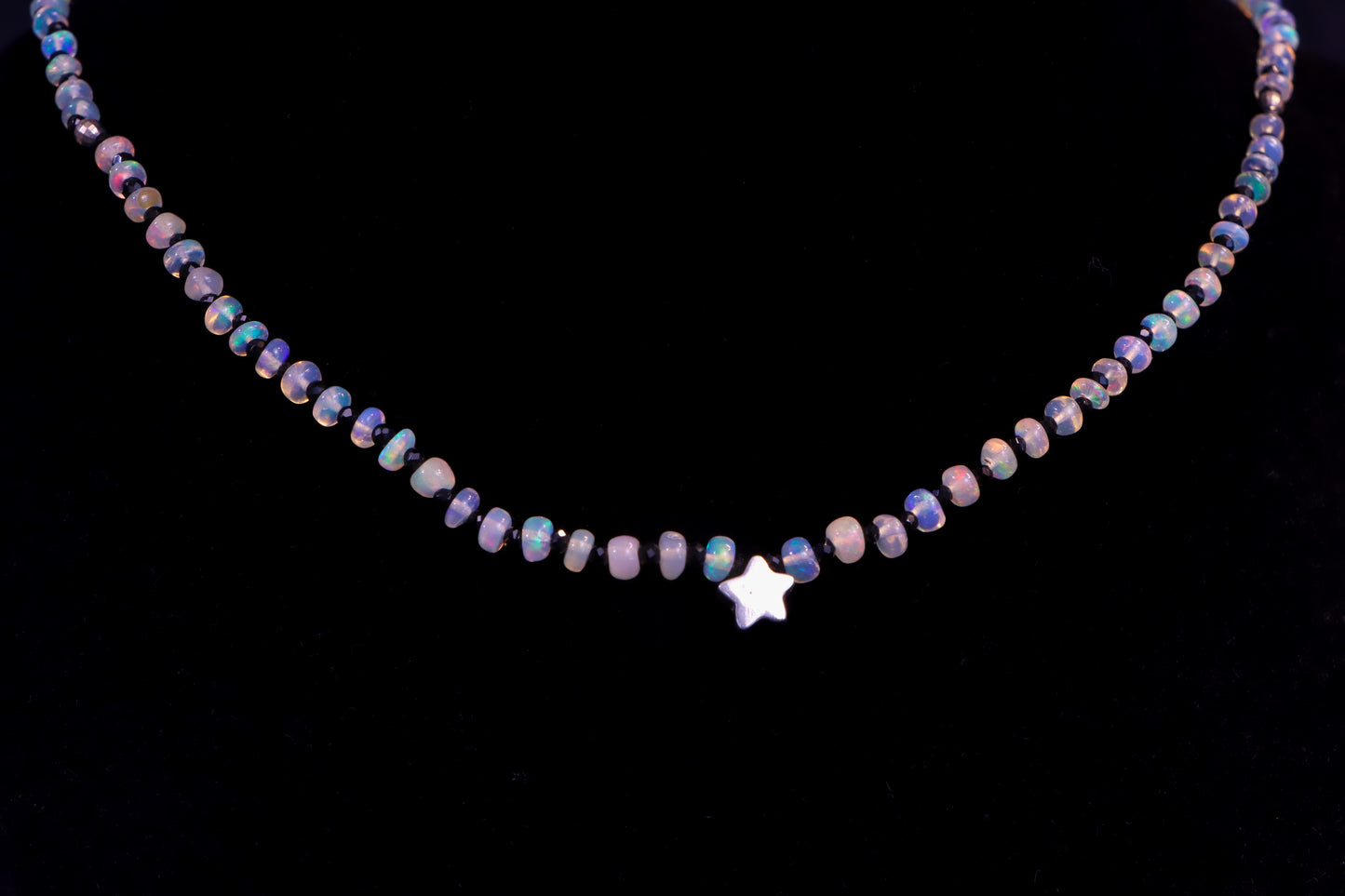 Celeste Beaded Star Necklace