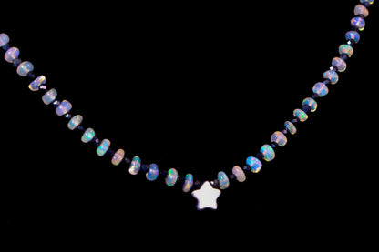 Celeste Beaded Star Necklace