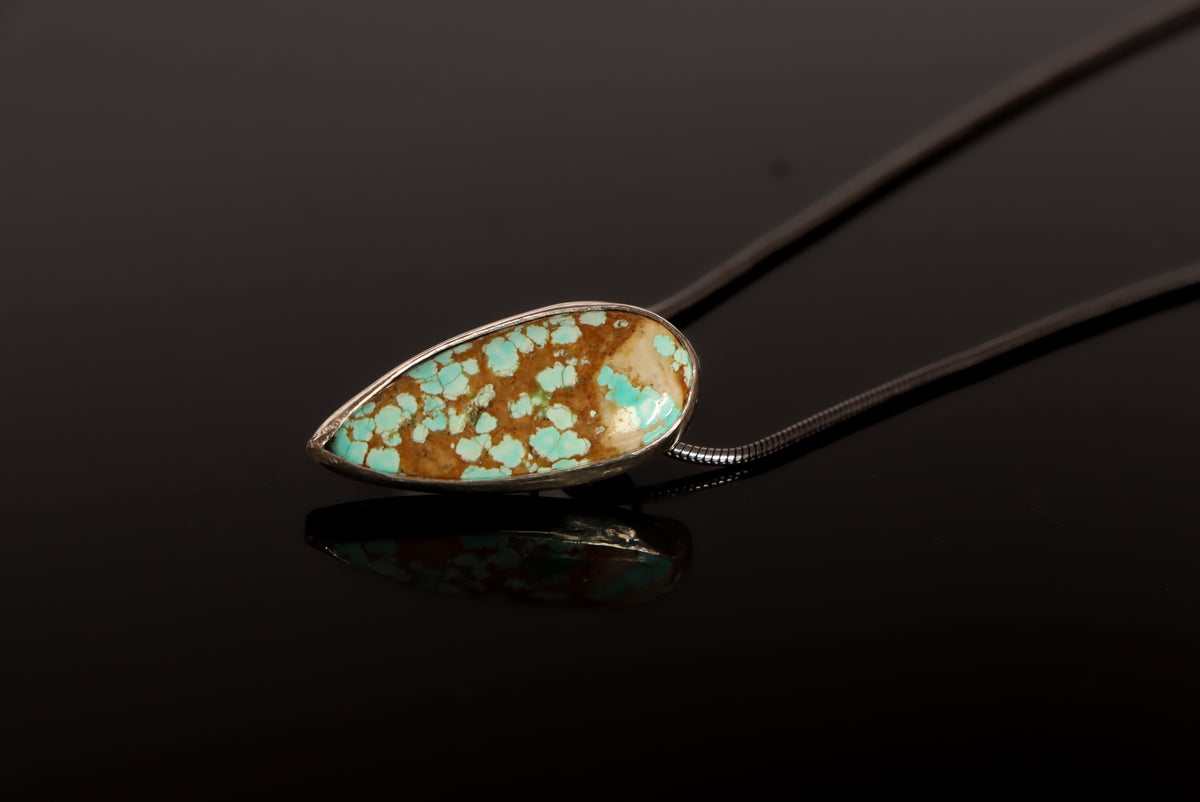 Bisbee Turquoise Pendant – Ajiri Jewelry