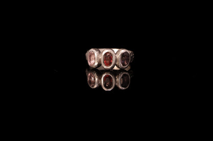 Spinel Trio Ring