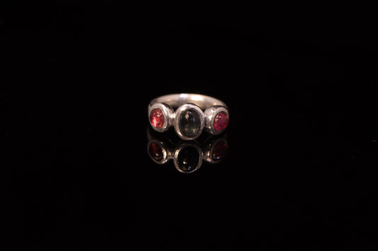 Tourmaline Trio Ring