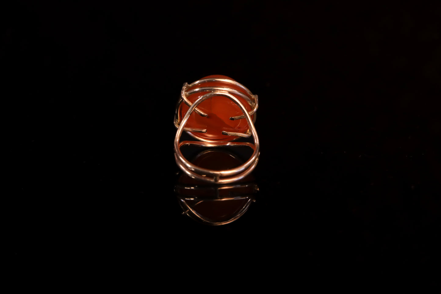 Gold Cage Ring (Made to Order)