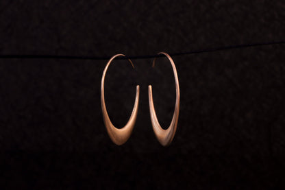 Luna Large Gold Hoops (Made to Order)