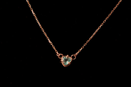 Emerald Triangle Necklace